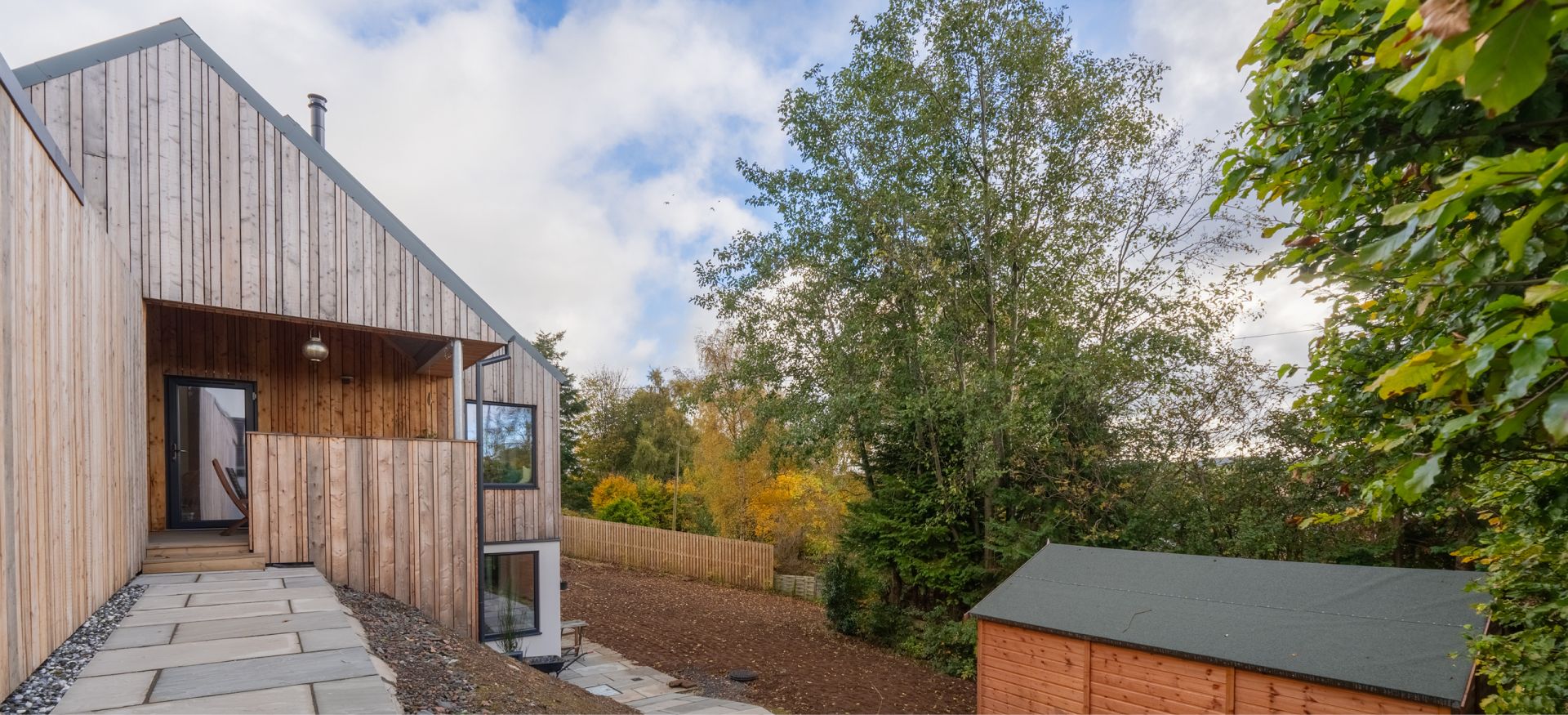 Exterior of Kiloran residential new build project